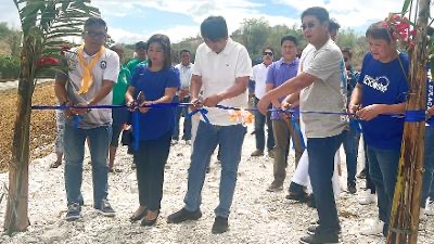 Small water impounding project, farm-to-market road pinasinayaan sa Bulacan