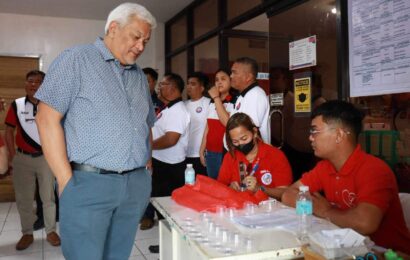 427 barangay officials, workers get surprise drug test