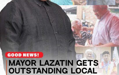 Mayor Lazatin gets Outstanding Local Chief Executive Award