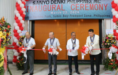 Sanyo Denki opens P2.3-B worth of phase 4 expansion project