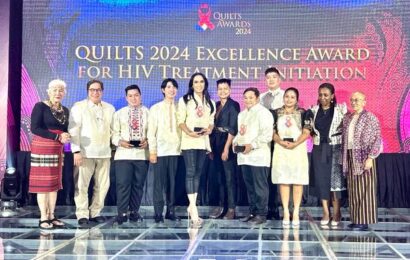 PH efforts against HIV honored at QUILTS Awards 2024