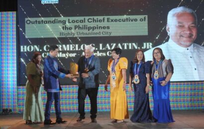 Lazatin named as Most Outstanding Local Chief Executive in PH