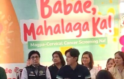 DOH inilunsad ang kampanya laban sa cervical cancer sa Bulacan