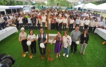 FL Liza leads groundbreaking of 3 facilities at Clark