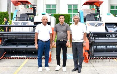 PAGCOR turns over P10-M worth of farm machineries to Bulacan