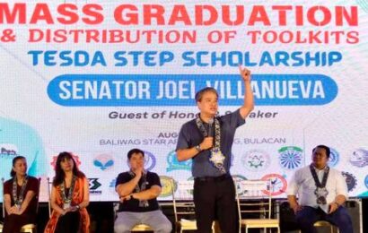 5,249 TESDA scholars sa Bulacan tumanggap ng toolkits