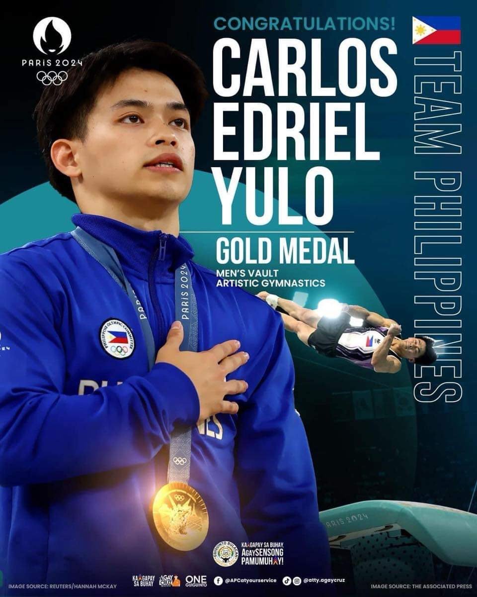 RP’s Carlos Yulo bags 2nd Gold – Centro News Online