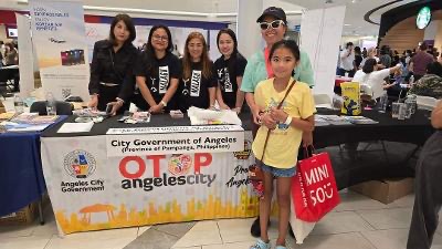 LAZATIN FULFILLS DREAM TO PROMOTE ANGELEÑO PRODUCTS ABROAD