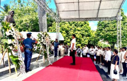 Bulacan marks 174th birth anniversary of Marcelo H. Del Pilar