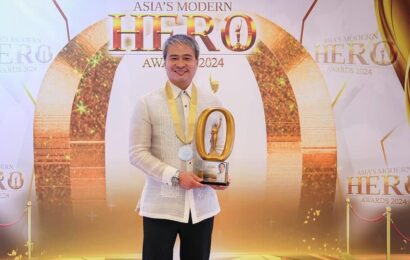 Villanueva Honored as Asia’s Preeminent Legislator for Outstanding Public Service