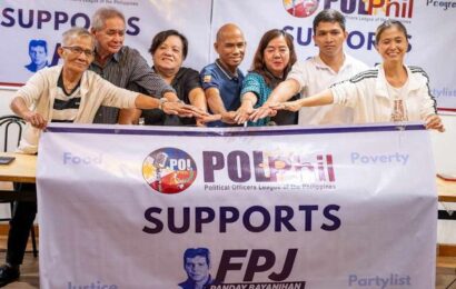 POLPhil sanib puwersa para sa FPJ Panday Bayanihan Partylist