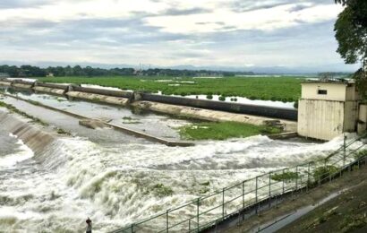 Bulacan dams release water due to  rains brought by typhoon Enteng