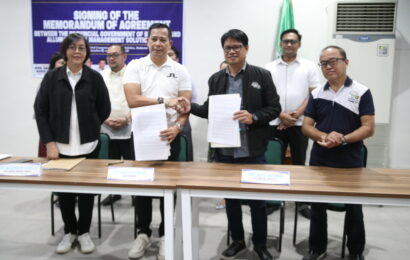 PGB signs MOA for the Green Carbon Project and PAFES