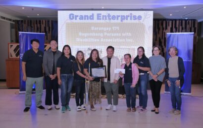 NLEX supports promising enterprises through PUNLA, Caloocan PWD group hailed as Grand Winner