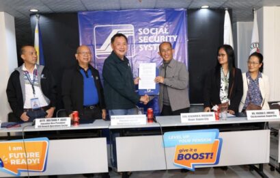 SSS inks agreement with Baguio City LGU for social security coverage of JO & COS workers