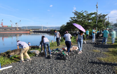 Biay Dagat Coastal Clean-up held in Subic Bay Freeport 