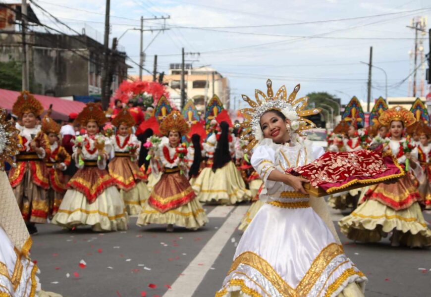 Angeles City holds grandest Kambal Festival with 41 floats, 48 twins, 930 street dancers