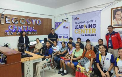 DTI Zambales launches Negosyo Center Learning Center to empower local entreps