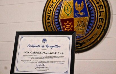 Lazatin gets back-to-back Gawad Makabata award 