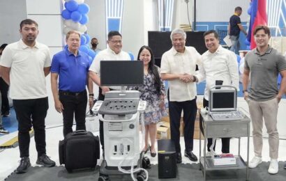 PAGCOR, nagbigay ng branded medical equipment sa BMC