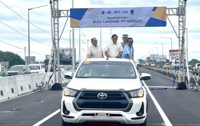 PBBM pinasinayaan ang NLEX Candaba 3rd Viaduct