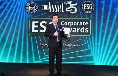 Chinabank wins ESG award from The Asset