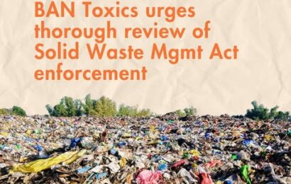 Envi Group Calls for Comprehensive Review of Solid Waste Management Act Implementation