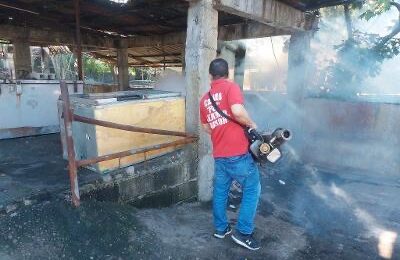 AC anti-dengue task force conducts fumigation in city gov’t offices