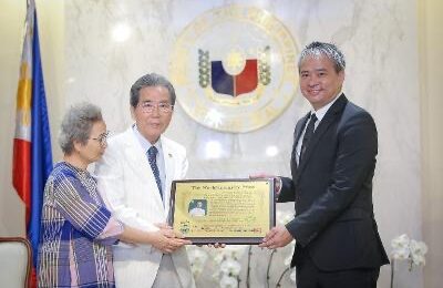 Villanueva Receives World Integrity Prize for Anti-Corruption Efforts