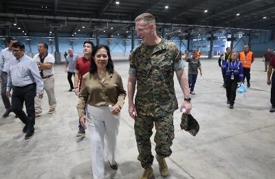 Warehouse for US Marine Corps humanitarian efforts opens in Subic Freeport 