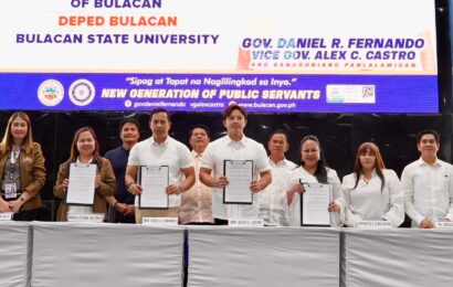 Bulacan provides scholarship to 100 teachers 