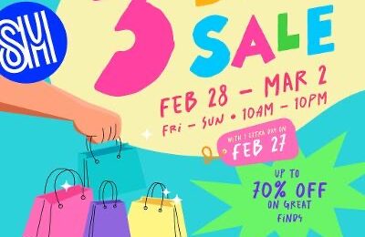 SHOP ‘TILL YOU DROP AT SM CITY MARILAO’S 3 DAY PLUS 1 EXTRA DAY SALE