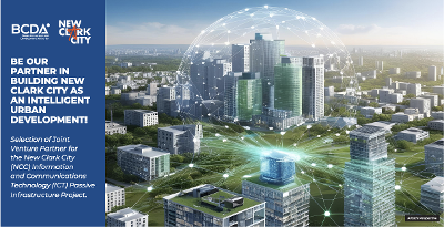 BCDA seeks JV partner for P2.5B New Clark City ICT project
