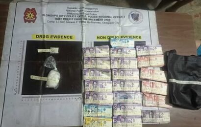 P3.2M shabu seized, 2 suspects arrested in Olongapo City