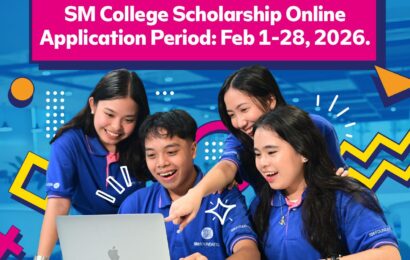 SM Foundation Opens College Scholarship Applications for SY 2026-2027 Until February 28