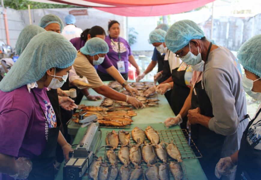 BFAR holds fish smoking training in Nueva Ecija town