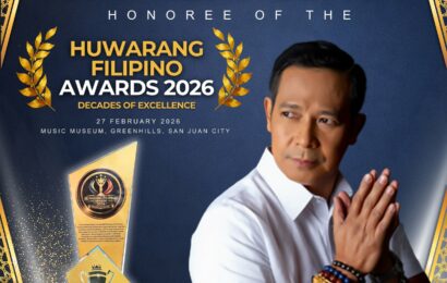 Bulacan gov receives Huwarang Filipino Honoree award Bulacan gov receives Huwarang Filipino Honoree award