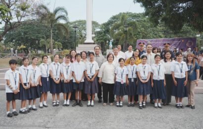 Mag-aaral kinilala ang sipag, malasakit sa School Garden Competition Mag-aaral kinilala ang sipag, malasakit sa School Garden Competition