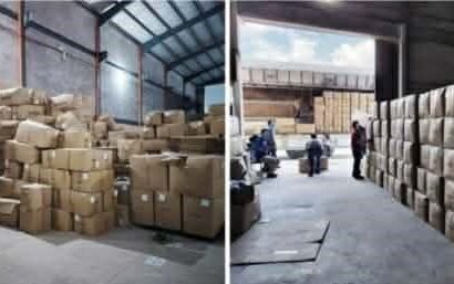 P349M counterfeit footware seized in Pampanga raid P349M counterfeit footware seized in Pampanga raid