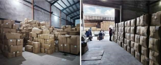 P349M counterfeit footware seized in Pampanga raid