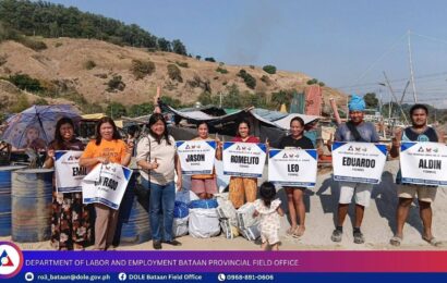 Bataan fisherfolk receive livelihood support for sustainable buoy production