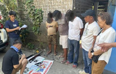 Firearms, ammos seized, 3 arrested in Pangasinan 