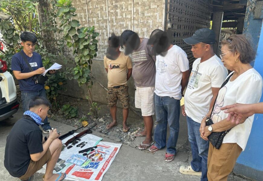 Firearms, ammos seized, 3 arrested in Pangasinan 