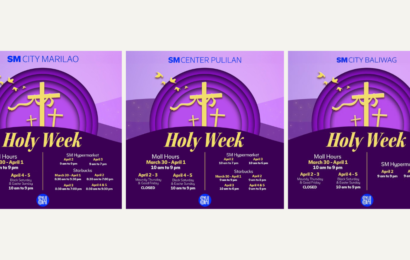 SM Bulacan Malls’ Holy Week Hours