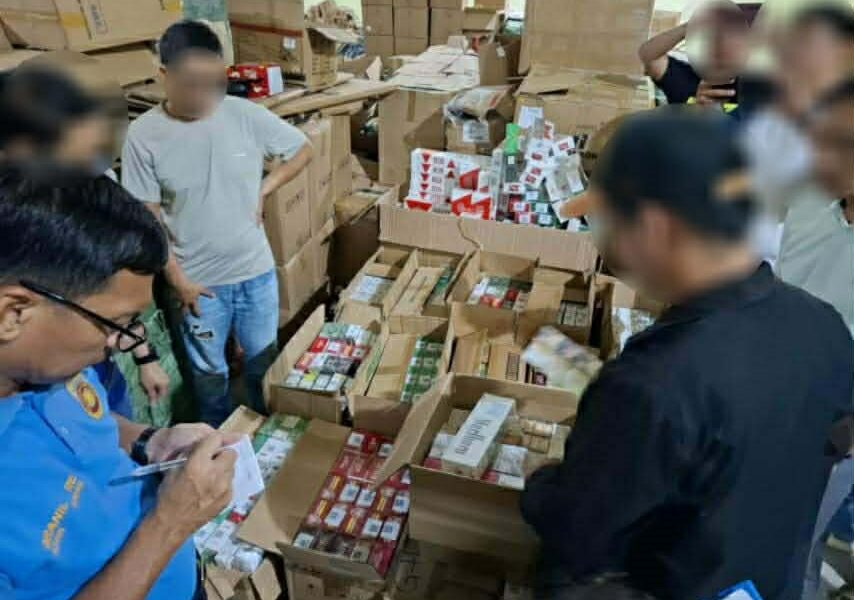 FAKE, UNLICENSED CIGARETTES AND CONTRABAND GOODS SEIZED IN BULACAN; 5 ARRESTED