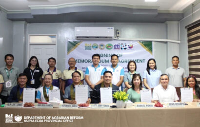 DAR, partners to establish noodle processing center in Nueva Ecija