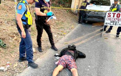 Panghoholdap nadiskaril, suspek patay matapos makipag-agawan ng baril sa tanod