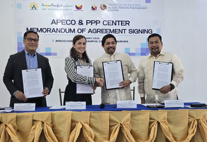 APECO to fast-track infra, investments under PPP Center agreement