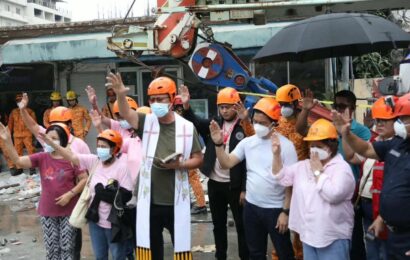 Wala nang ma-detect na buhay sa 16 construction workers sa gumuhong gusali sa Pampanga