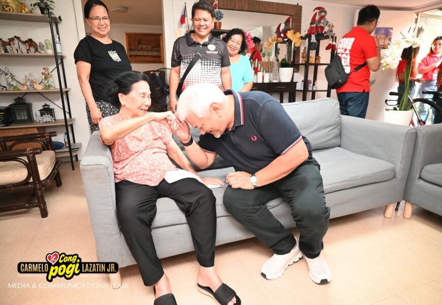 CONG POGI WANTS FREE GLAUCOMA SCREENING FOR SENIORS